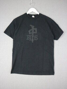 RDS Red Dragon Mens Skateboarding Y2K Tee Mens Medium Black